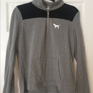 Victoria’s Secret PINK quarter zip sweatshirt
